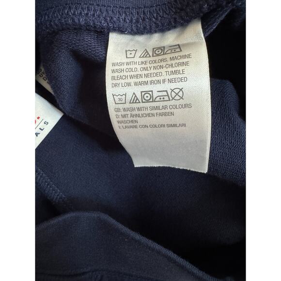Denim & Co. Petite Easywear French Terry Pant Navy Medium PETITE NWOT Stretch - Picture 10 of 10